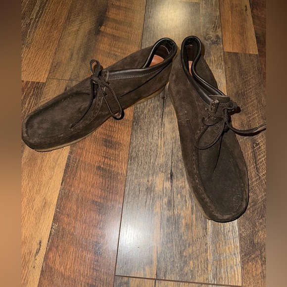 Clarks Wallabees Leather men’s shoe 10.5 - Picture 2 of 4